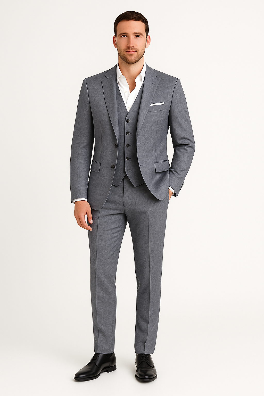 Oliver | Men Three Piece Tailored Suit Set