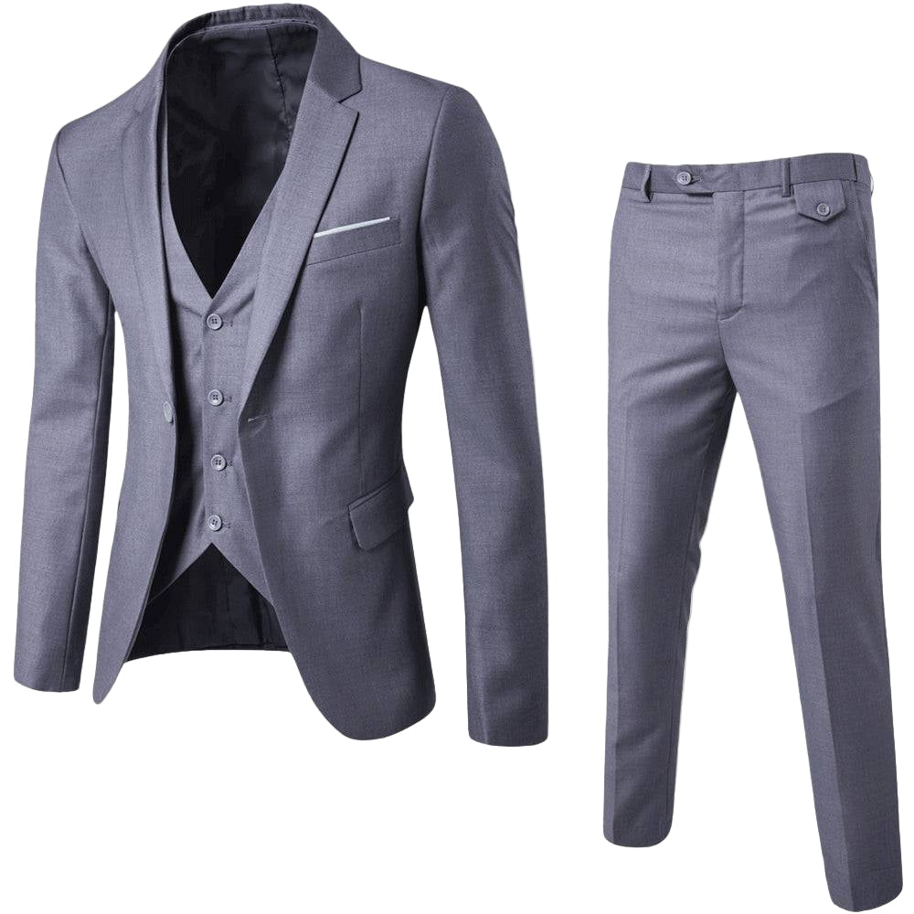 Oliver | Men Three Piece Tailored Suit Set