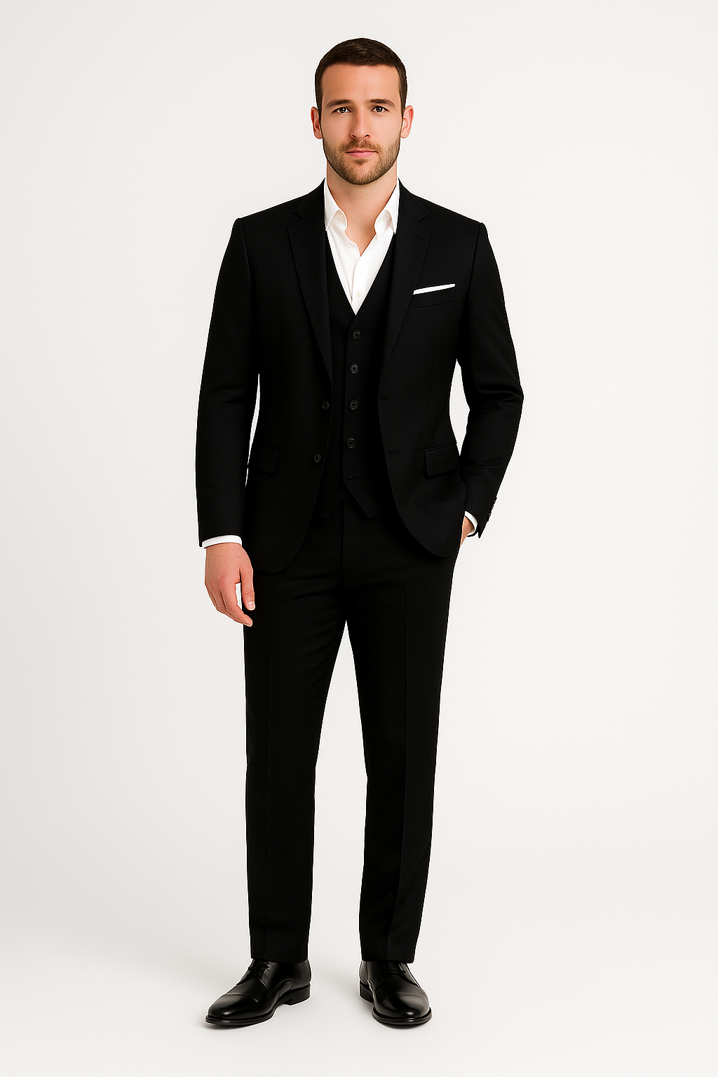 Oliver | Men Three Piece Tailored Suit Set