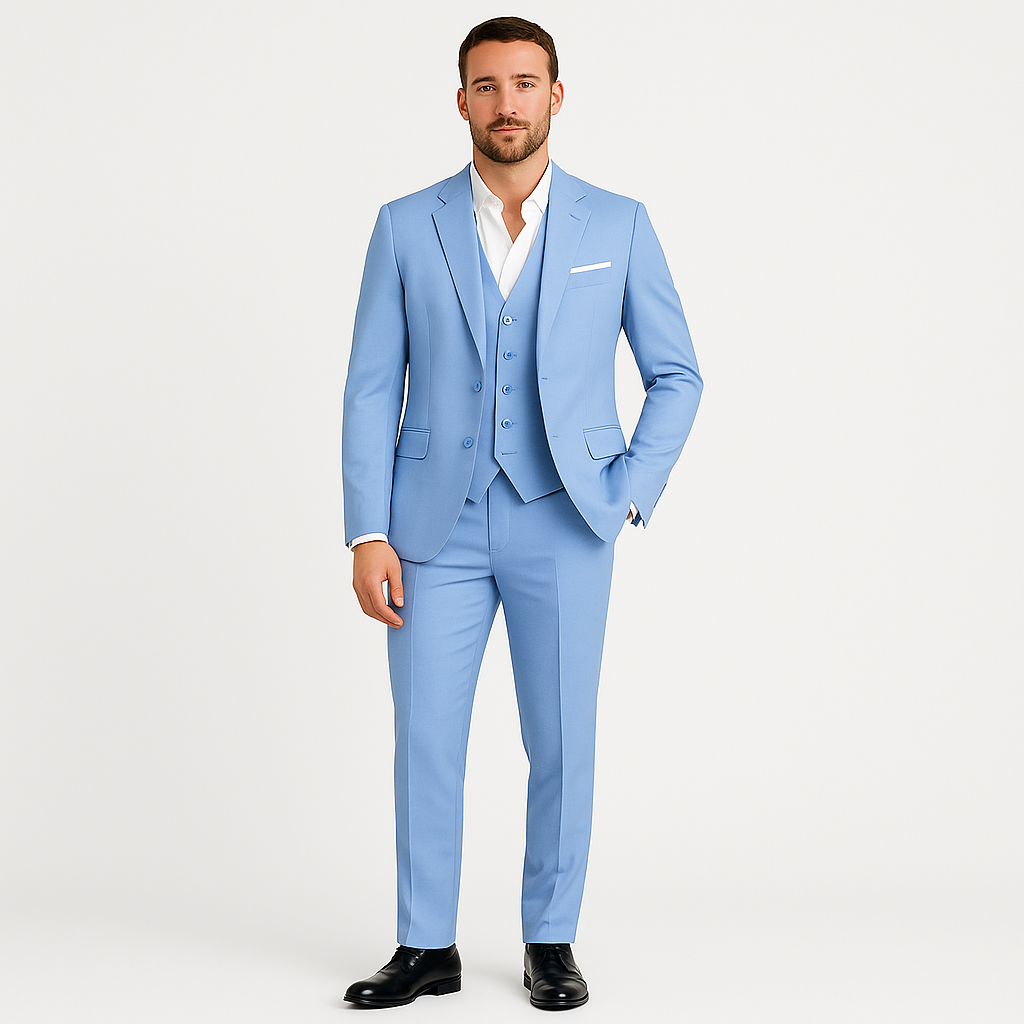 Oliver | Men Three Piece Tailored Suit Set