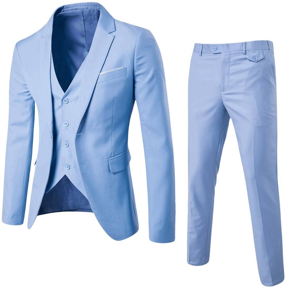 Oliver | Men Three Piece Tailored Suit Set