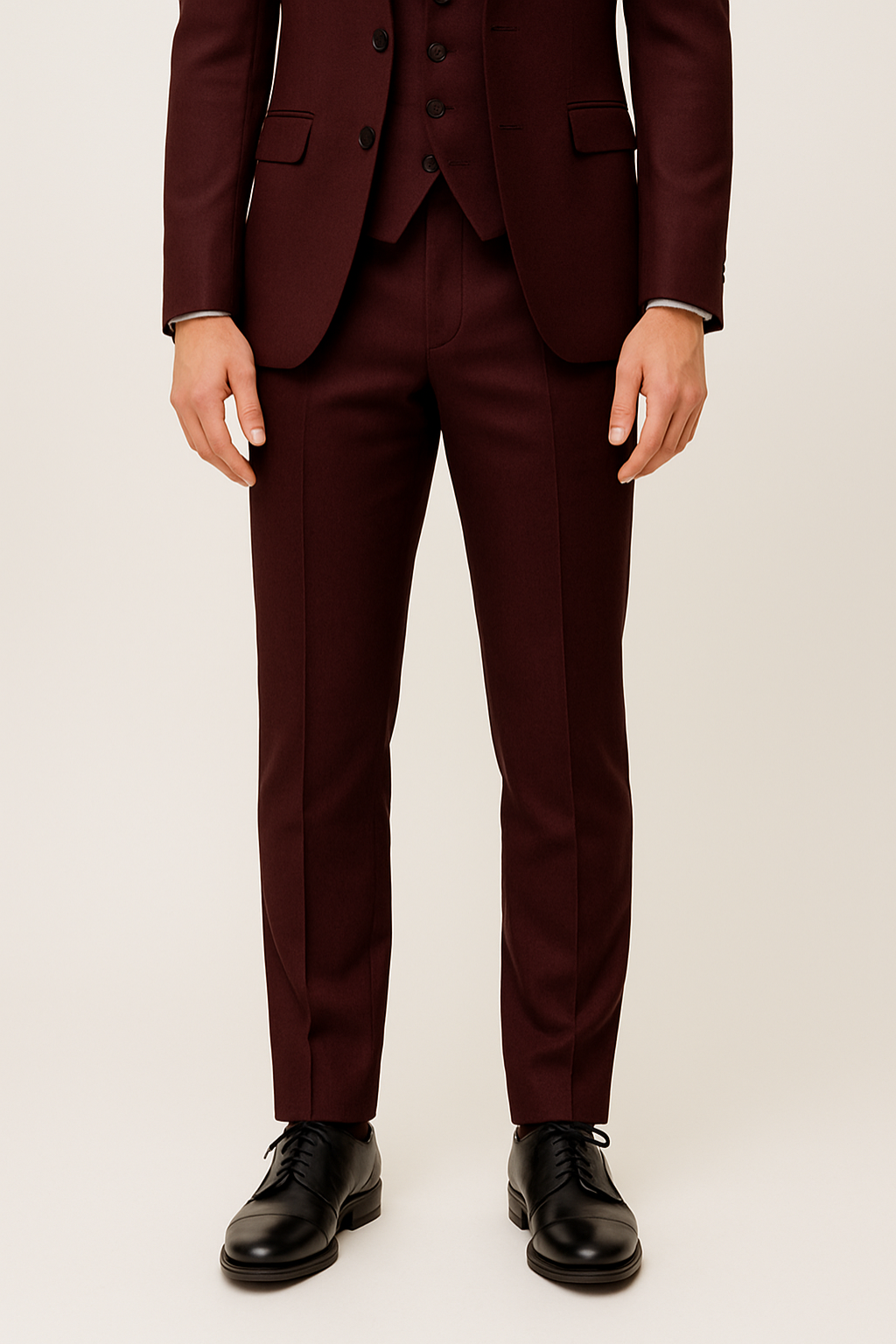 Victor | Men Formal Three Piece Suit Ensemble