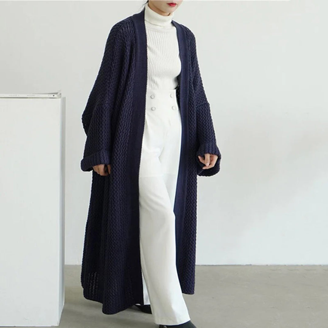 Morena - Elegant and Versatile Long Oversized Women's Cardigan