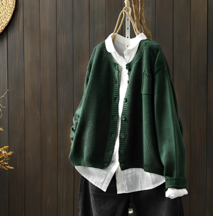 Noemi - Elegant and Versatile Soft Knit Cardigan