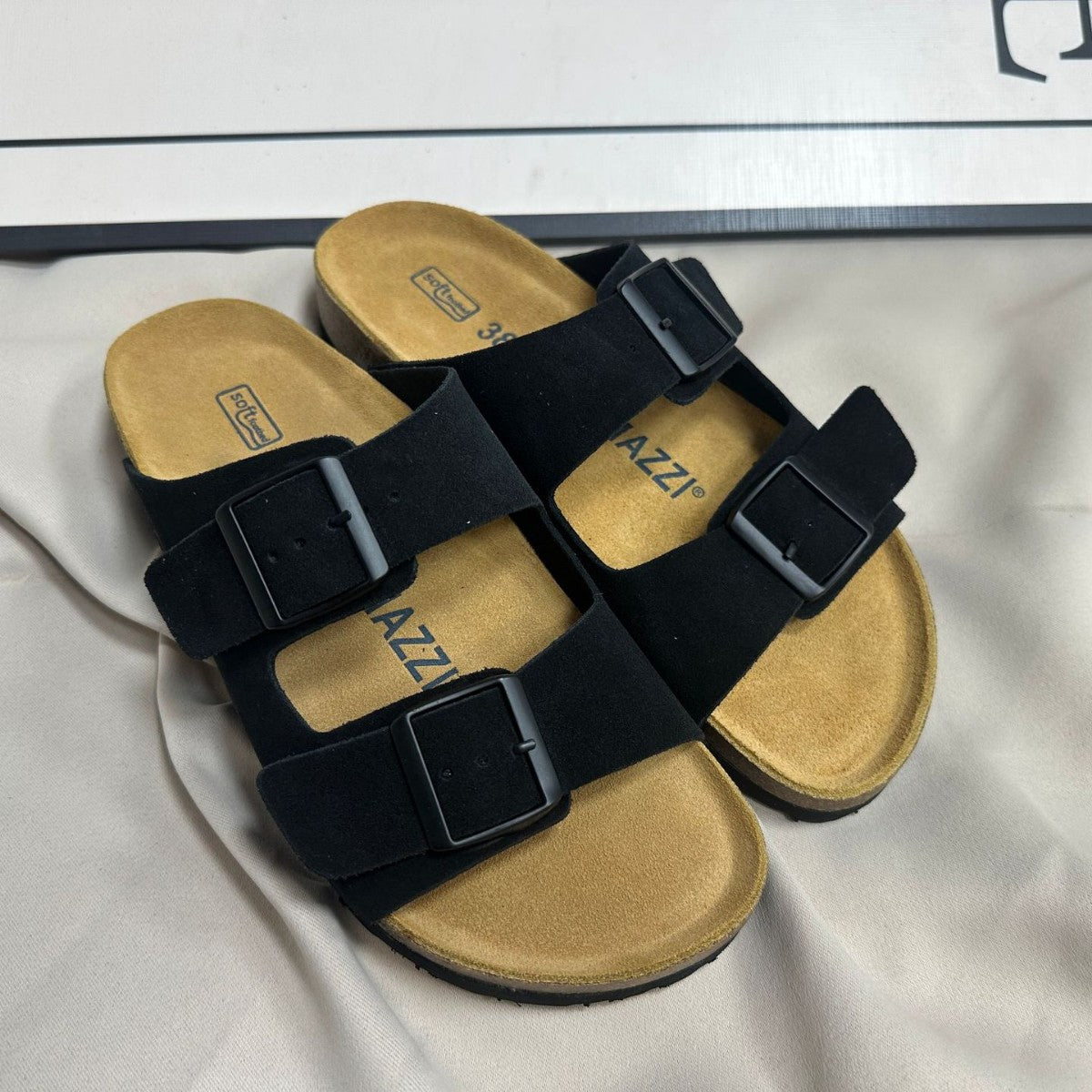Unisex Orthopedic Sandals With Cork Soles – Comfortable And Adjustable Sandals For Everyday Use, Leisure, And Summer