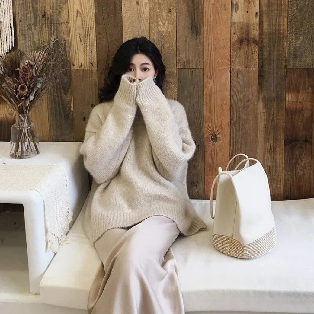 Nayra – Soft and Wraparound Oversized Sweater