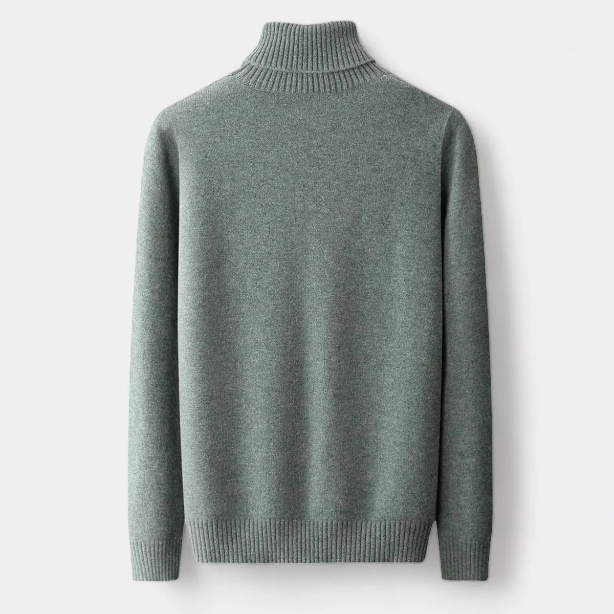 Men's Merino Wool Turtleneck Sweater – An Elegant And Warm Winter Sweater For The Office, Everyday Wear, And Smart-casual Style