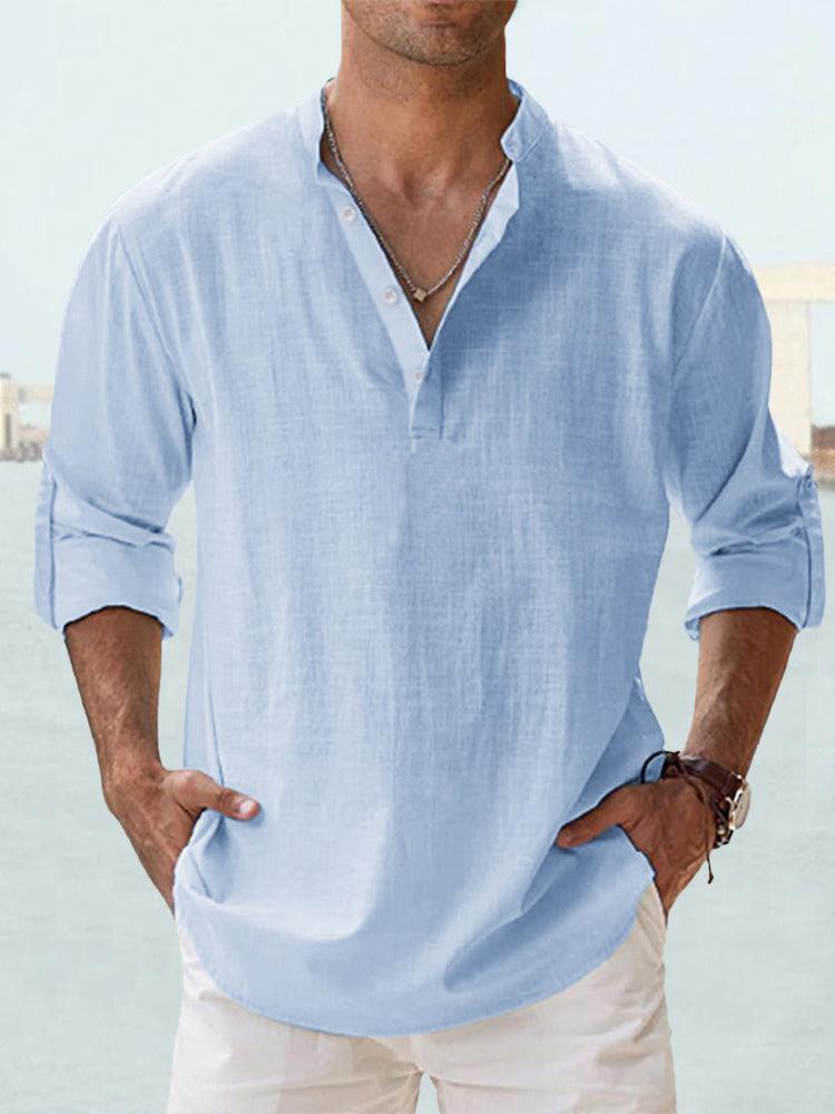 Steve | Breathable Linen Shirt