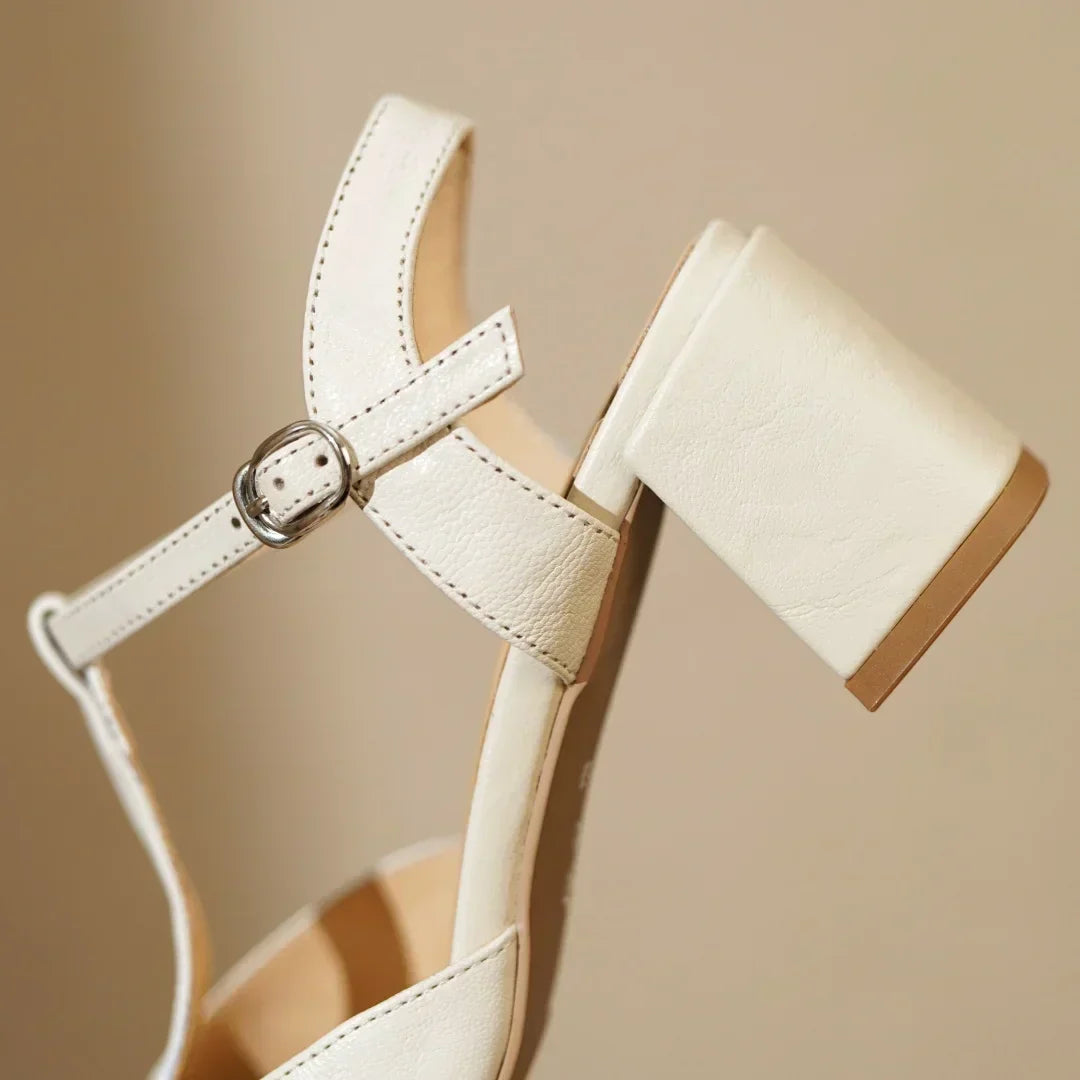 Lilly™| Beatrica Leather Mary Janes