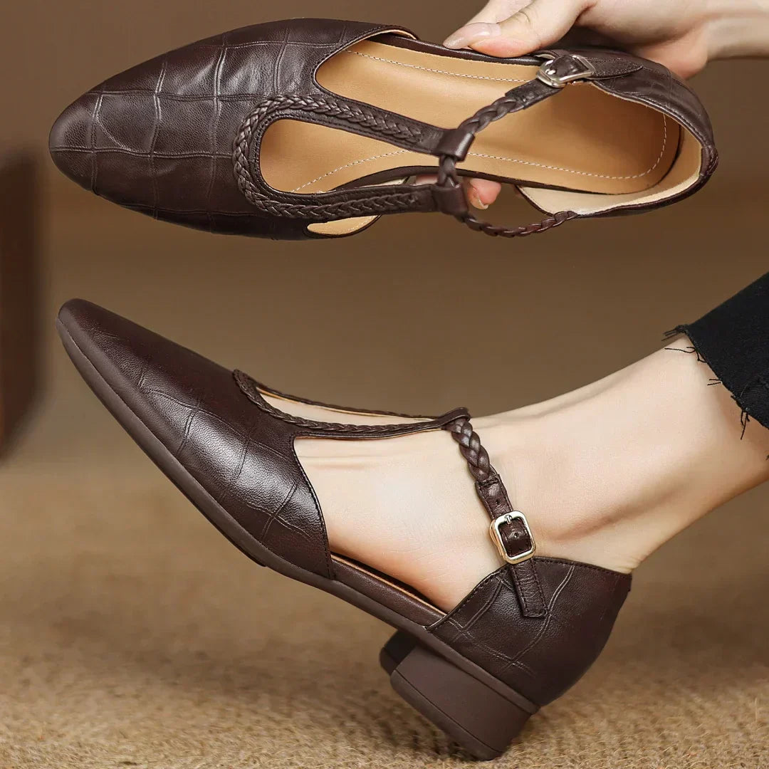 Lilly™| Kepa Leather Mary Janes