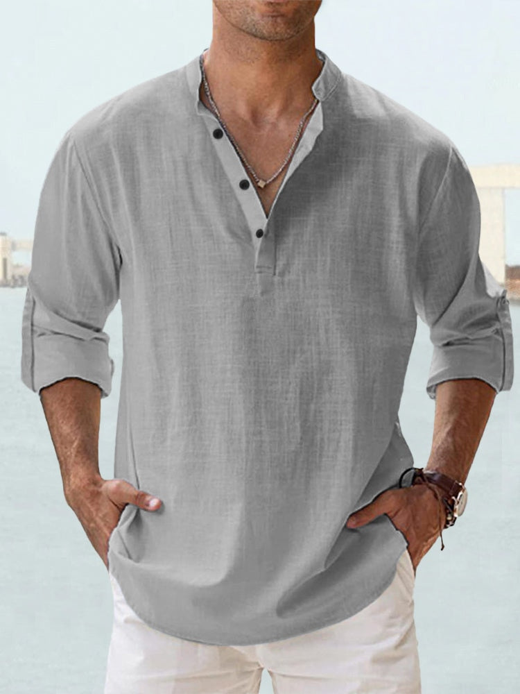 Steve | Breathable Linen Shirt