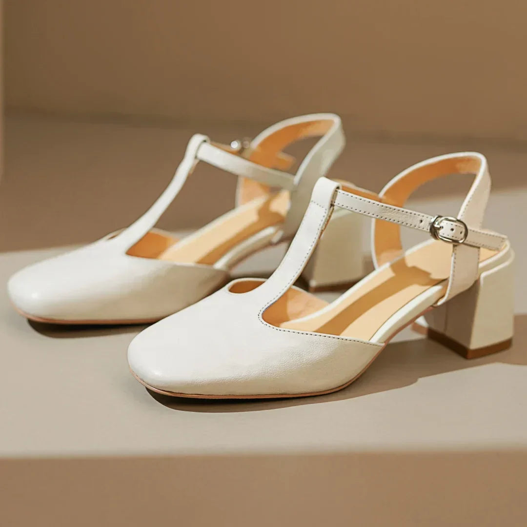 Lilly™| Beatrica Leather Mary Janes