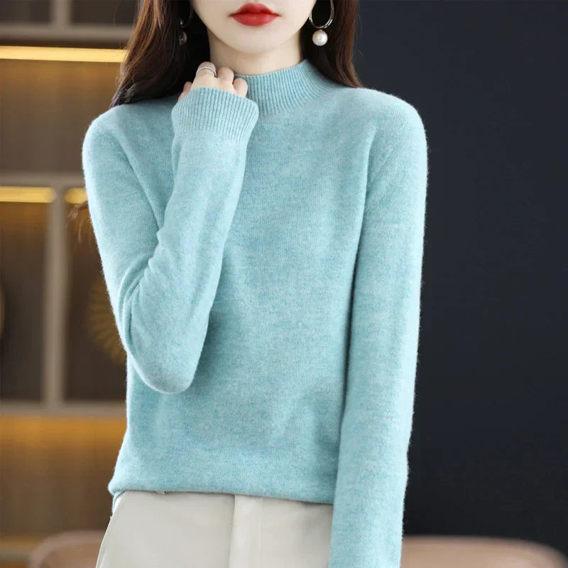 Belinda - Elegant Women's Sweater with a Soft Line