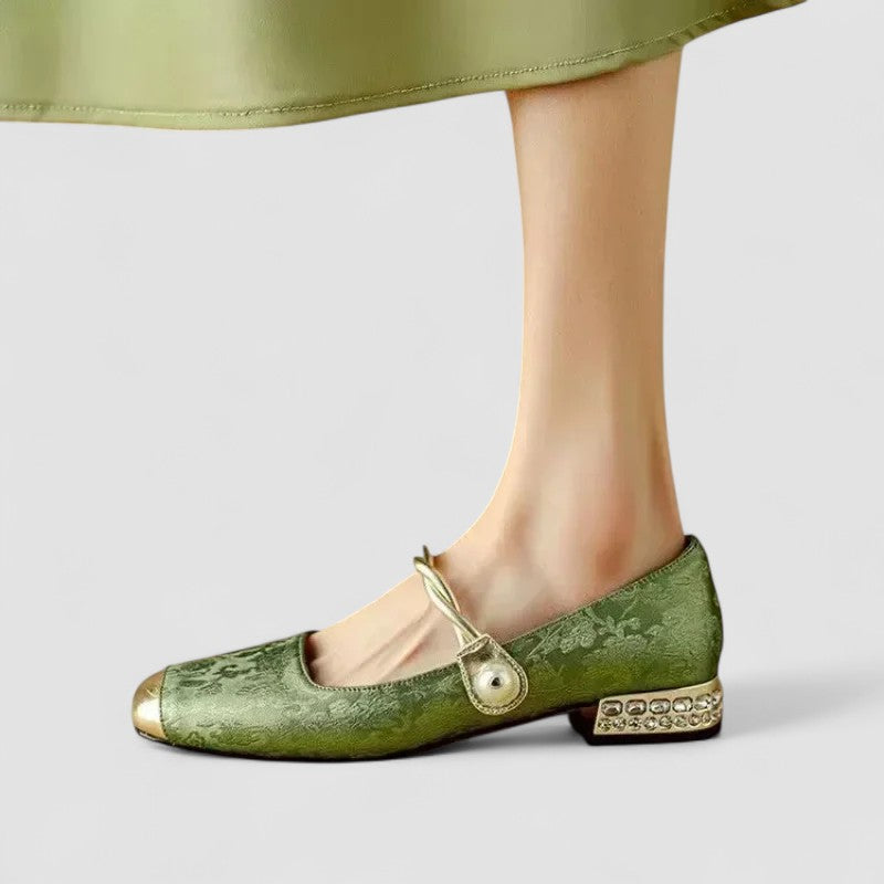 Freya | Women Classic Mary Jane Low Heel Shoes