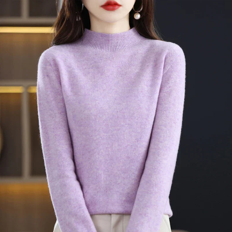 Belinda - Elegant Women's Sweater with a Soft Line
