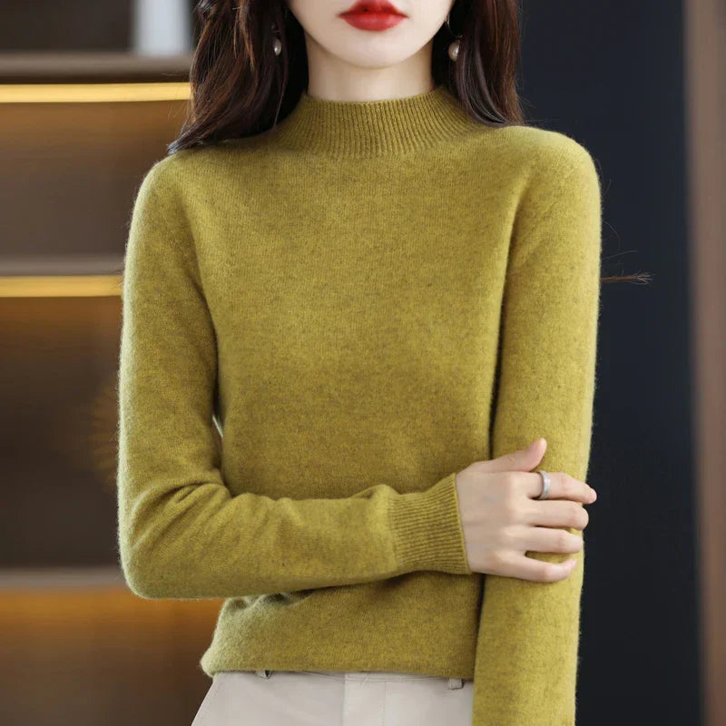 Belinda - Elegant Women's Sweater with a Soft Line