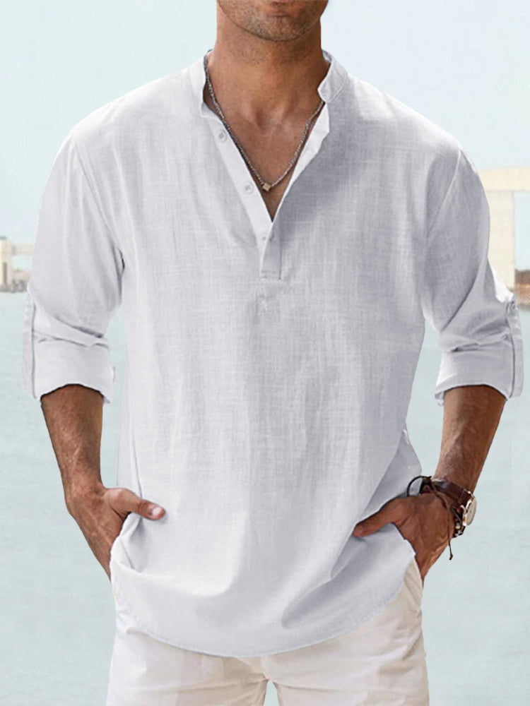 Steve | Breathable Linen Shirt
