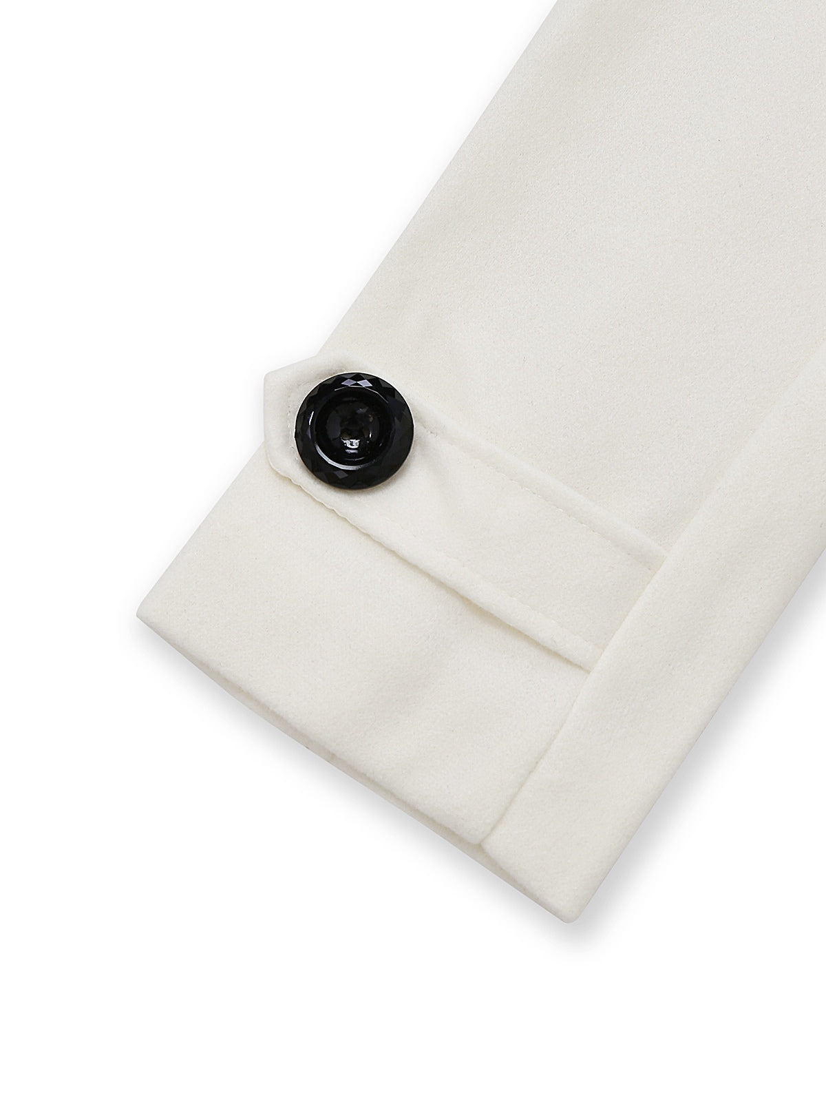 Faustina - Coat with Removable Faux Fur Collar