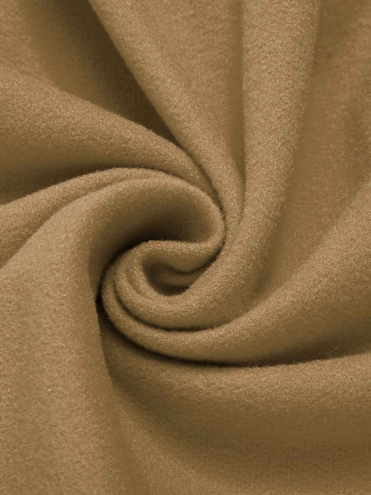 Eva - Slim monochrome coat with elegant lapels