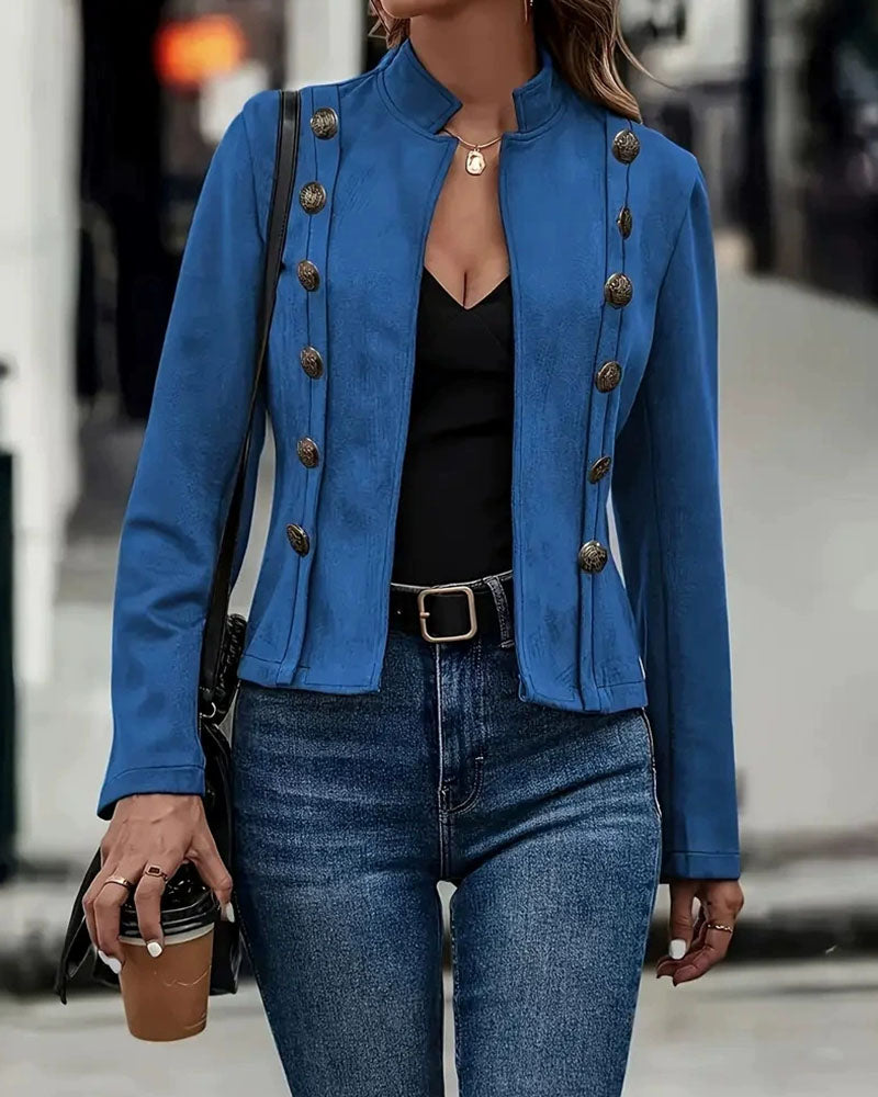 Prisiana – Elegant Open Vintage Women's Jacket