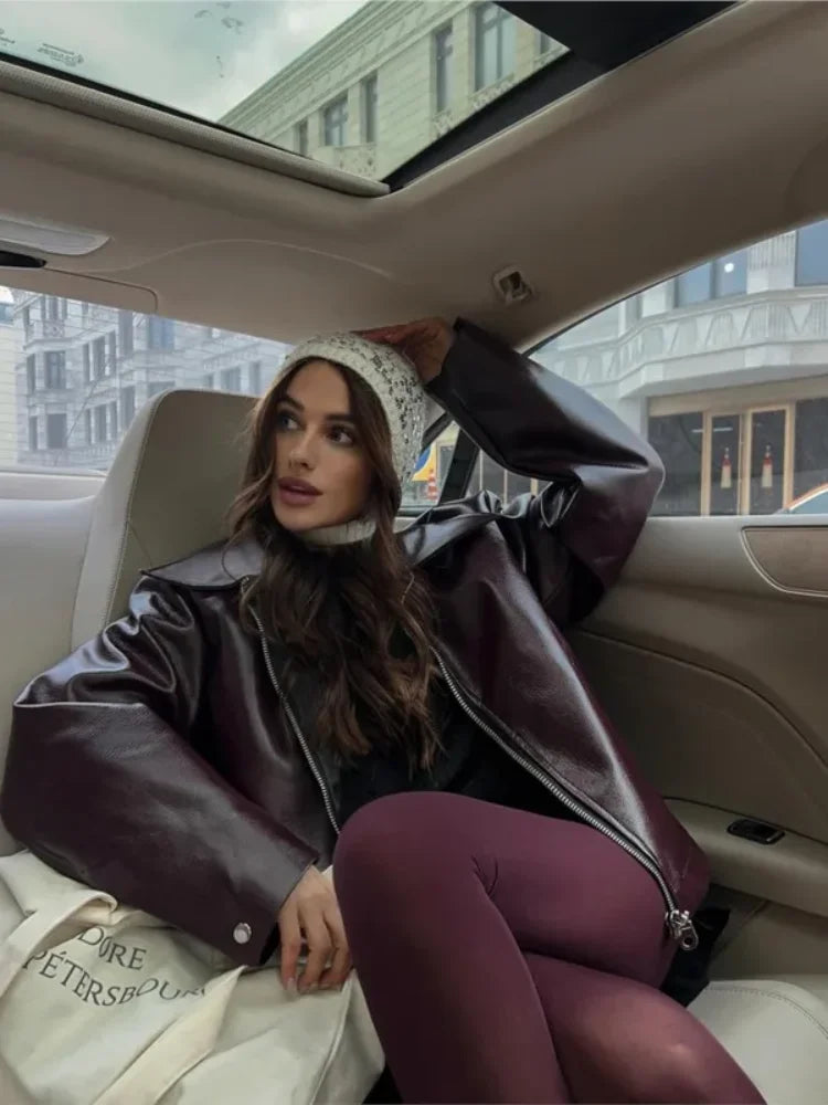 Noemi - Women's Oversized Jacket Trendy Style