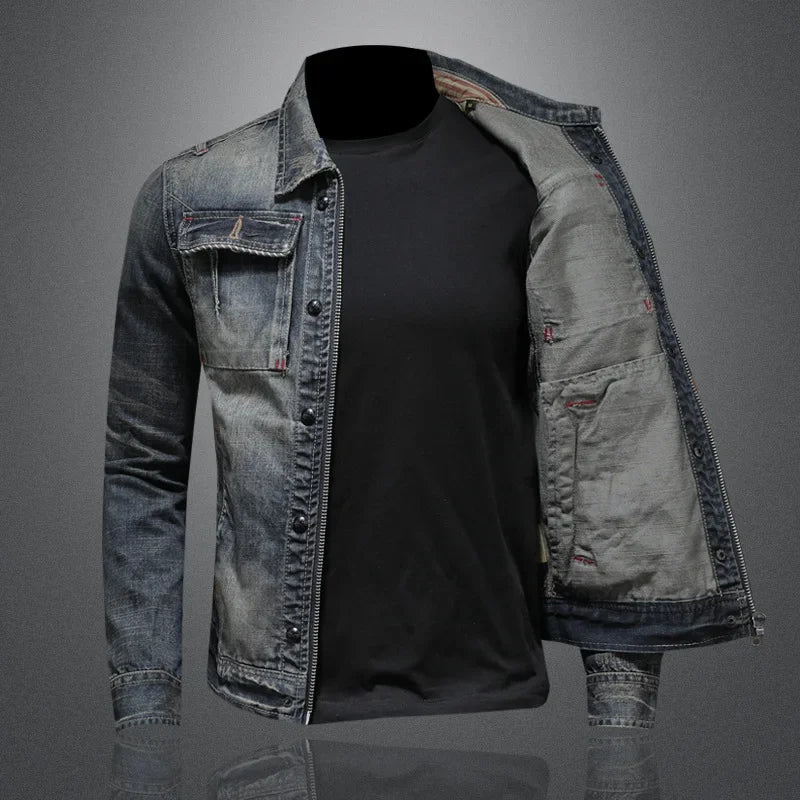 GENOVA – Premium Denim Jacket 75% Cotton
