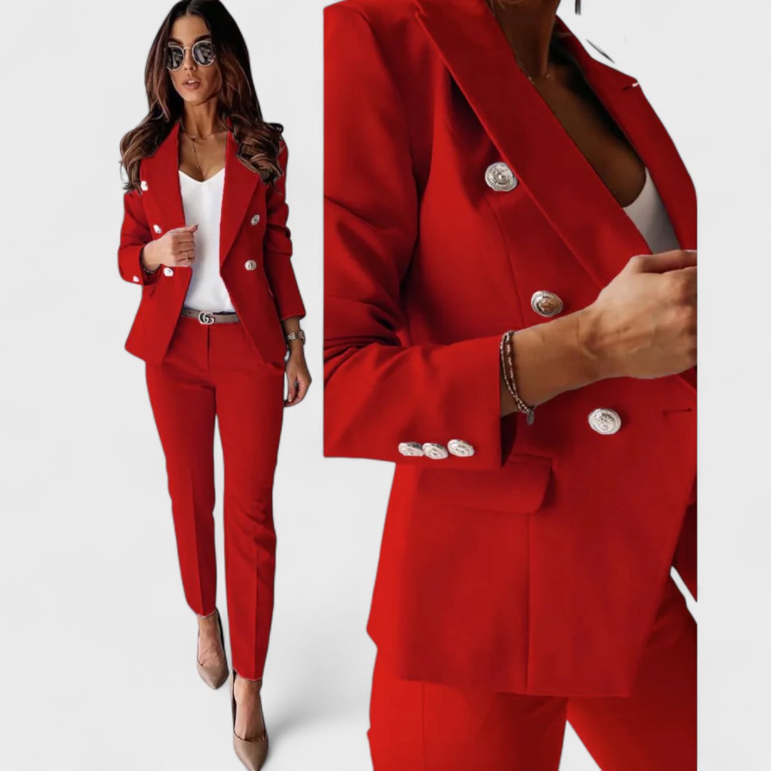 Odetta – Elegant Double-Breasted Suit