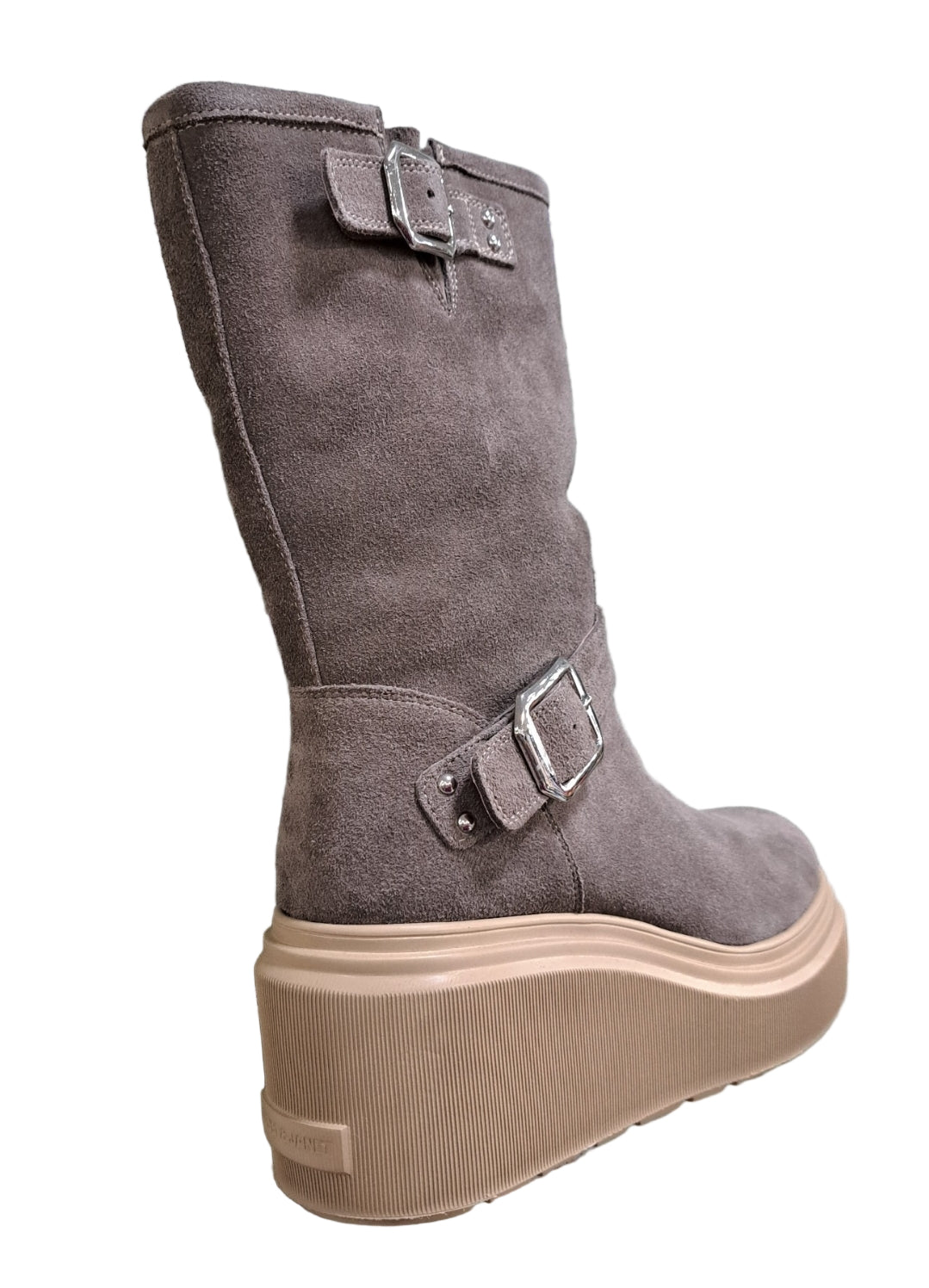 Onelia – Taupe Boots with Elegant and Refined Style