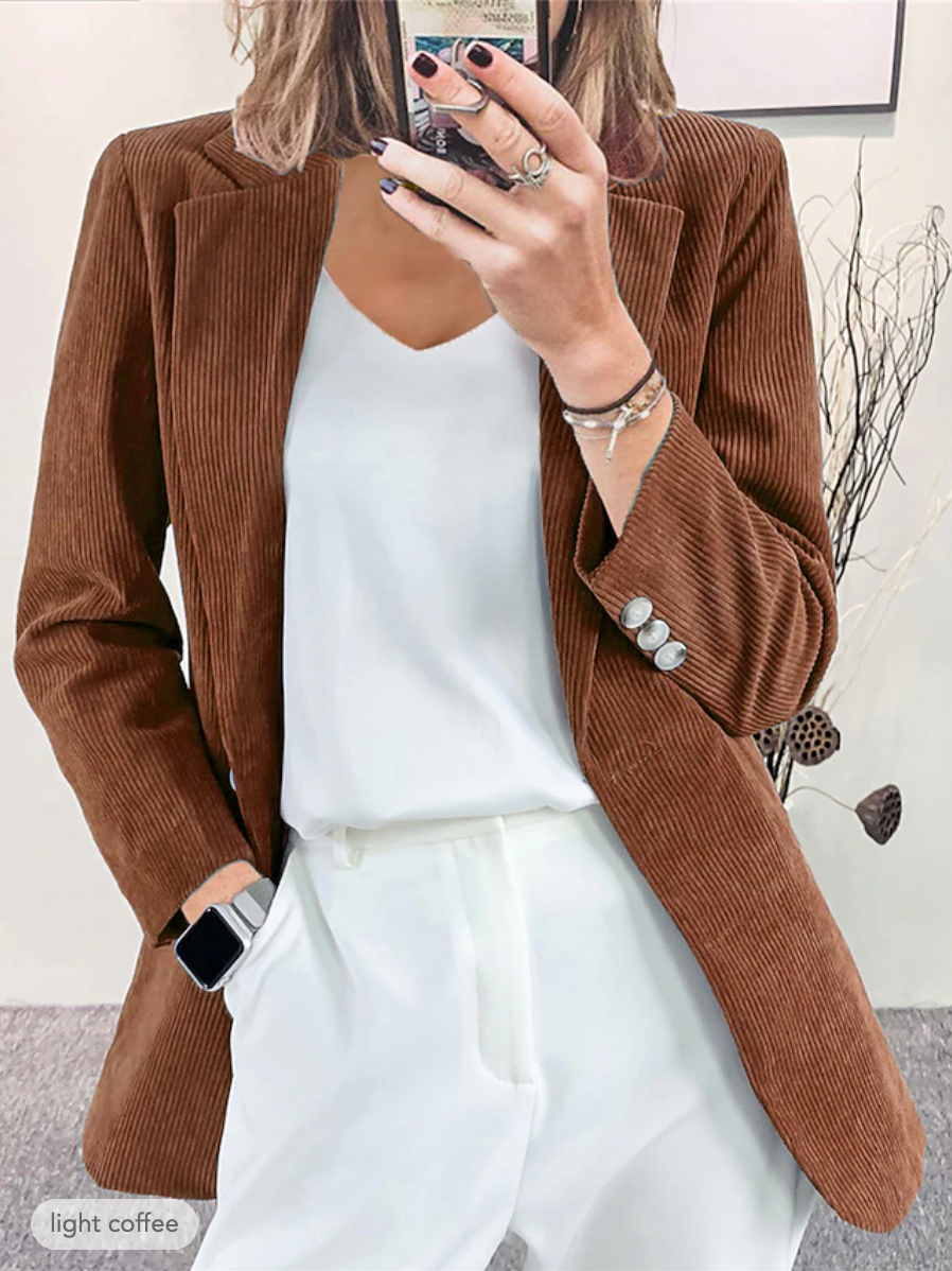 Leonilda - Perfect Tailored Women's Blazer for Autumn