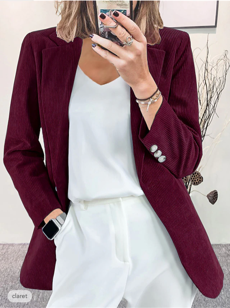 Leonilda - Perfect Tailored Women's Blazer for Autumn