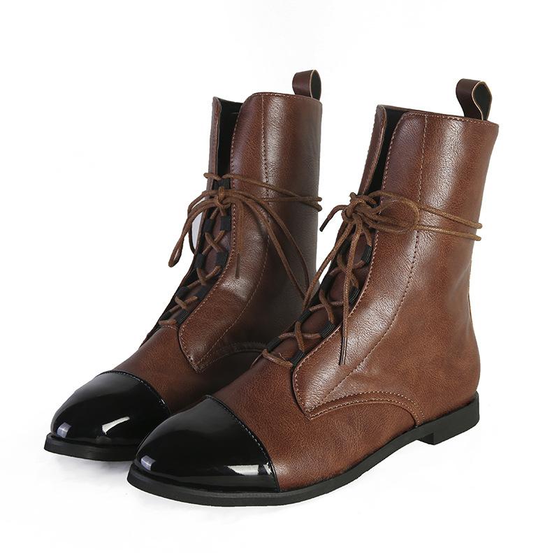 Hortensia – Women's Warm Winter Lace-Up Ankle Boots
