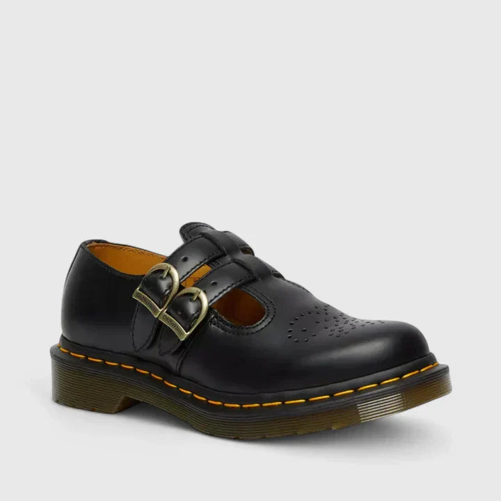 Maelis | Women Classic Double Buckle Mary Jane Shoes