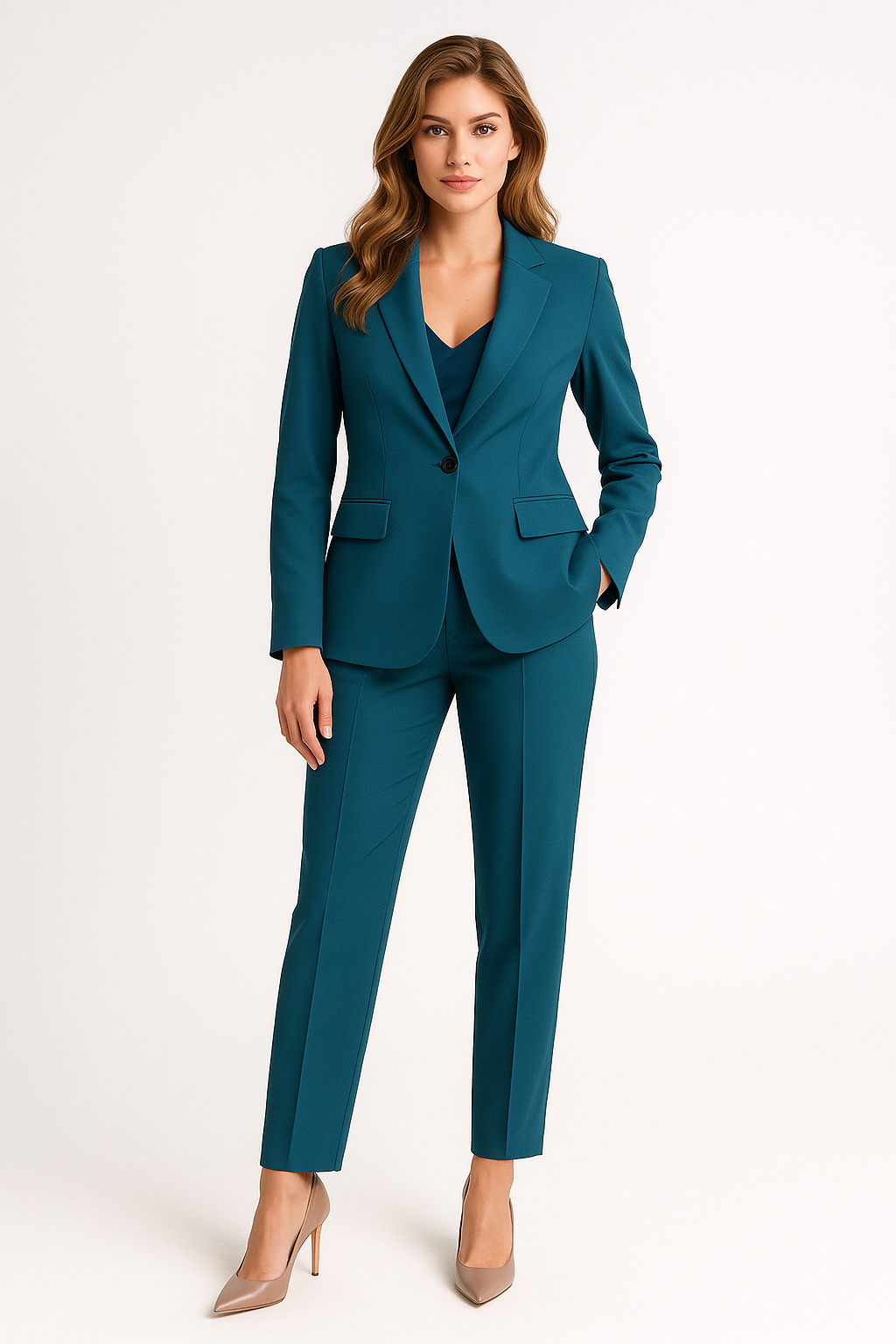 Uriella – Elegant Women's Office Suit with Blazer