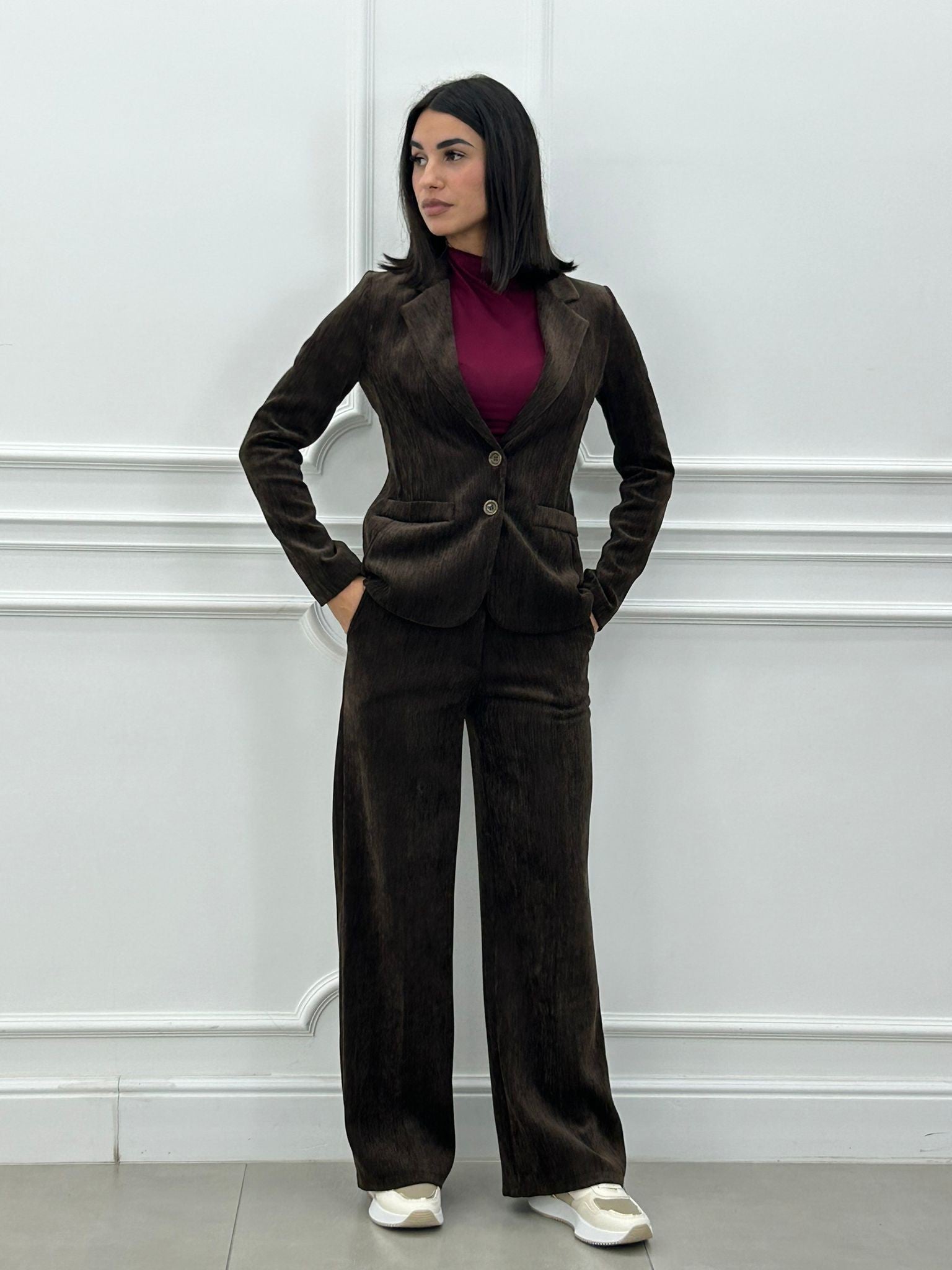 Nencia - Velvet Charm Co-ord