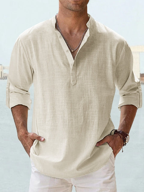 Steve | Breathable Linen Shirt