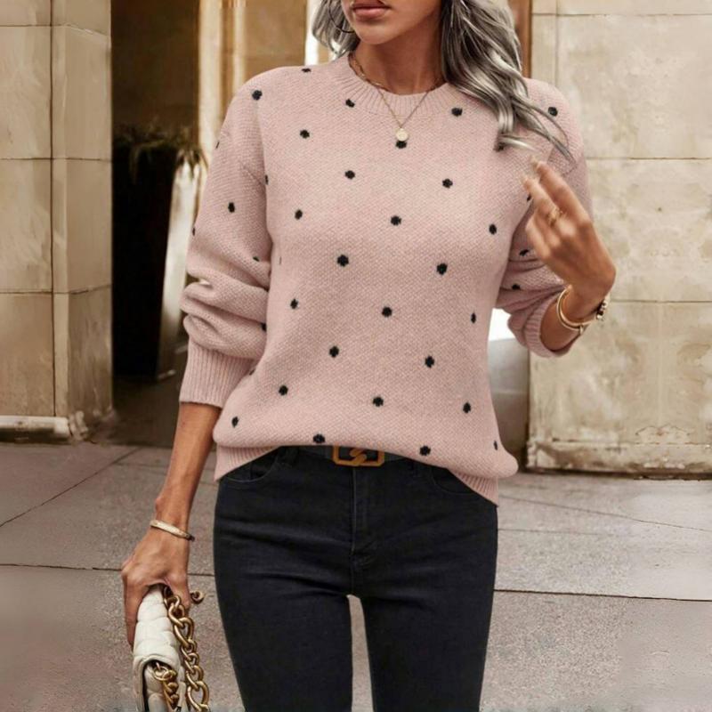 Placida - Modern Polka Dot Knitwear
