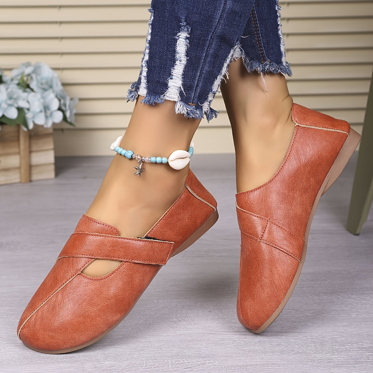Mia | Chic Retro Comfortable Flats