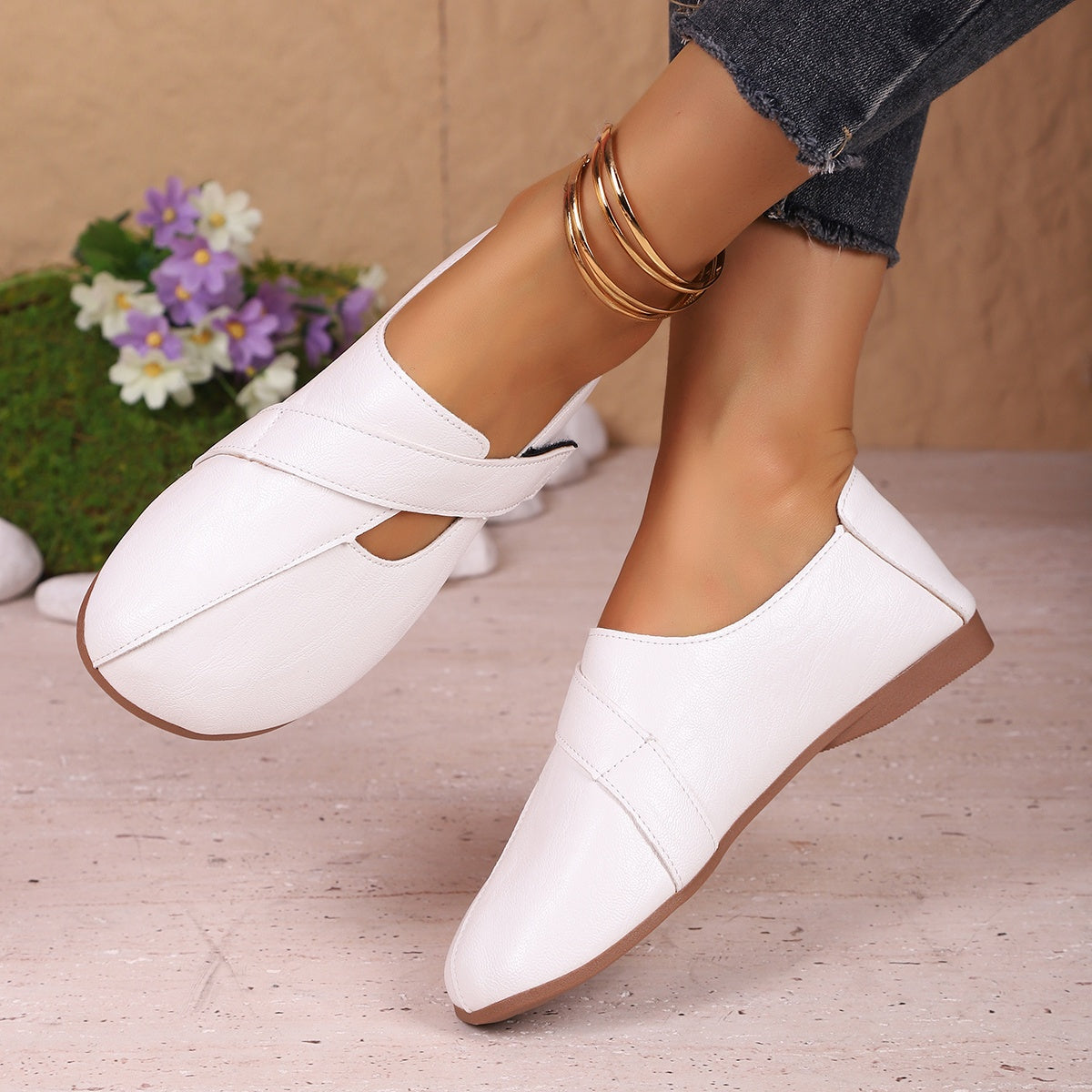 Mia | Chic Retro Comfortable Flats