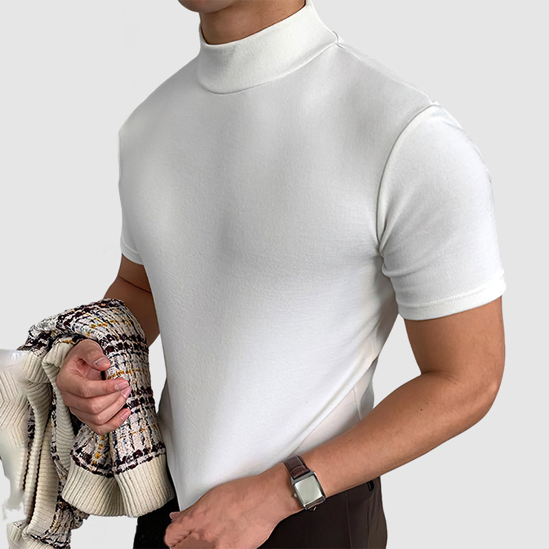 Men's Stretch Cotton T-shirt - Comfortable Everyday Casual Tee For All-season Wear
