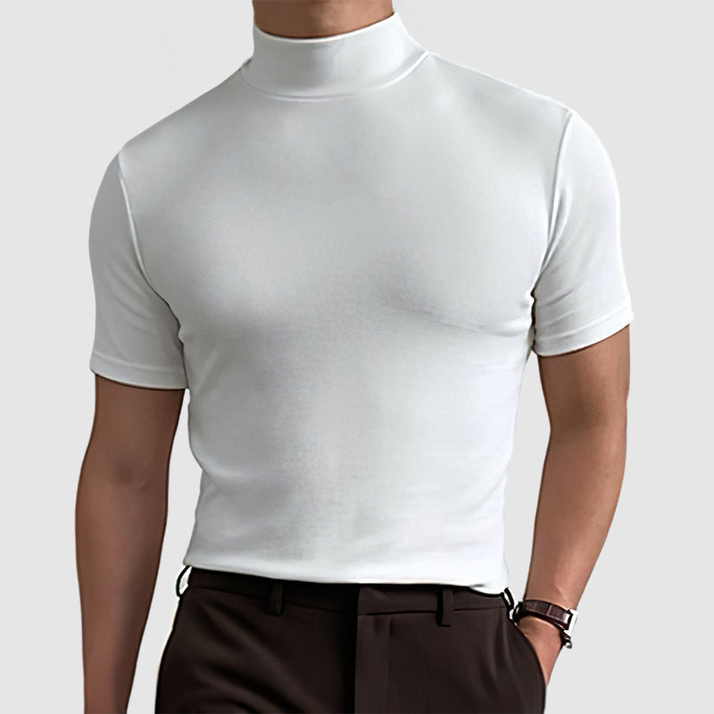 Men's Stretch Cotton T-shirt - Comfortable Everyday Casual Tee For All-season Wear