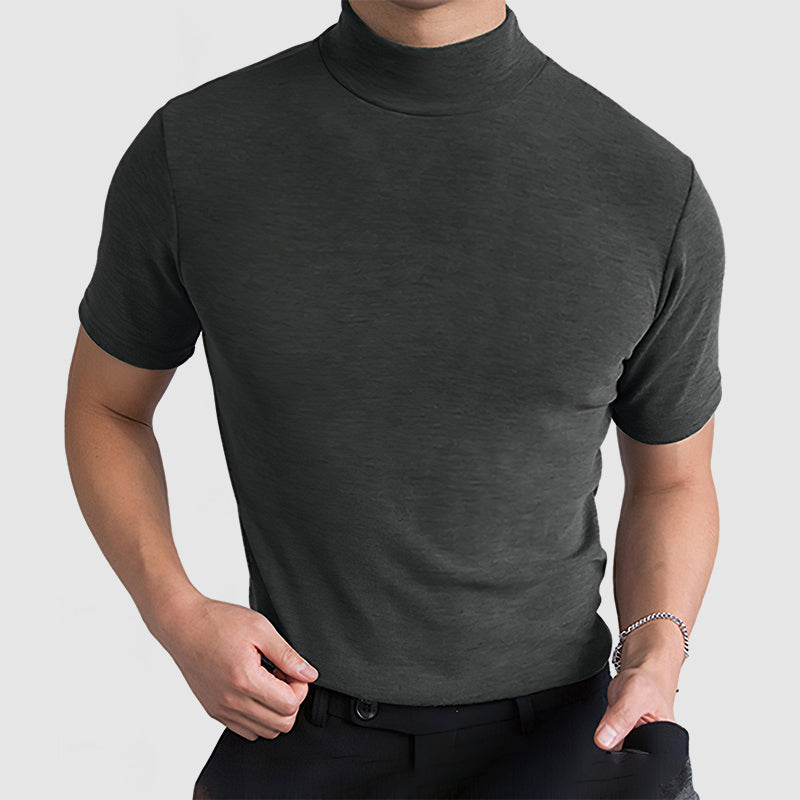 Men's Stretch Cotton T-shirt - Comfortable Everyday Casual Tee For All-season Wear