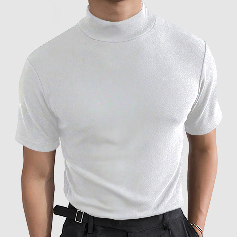 Men's Stretch Cotton T-shirt - Comfortable Everyday Casual Tee For All-season Wear