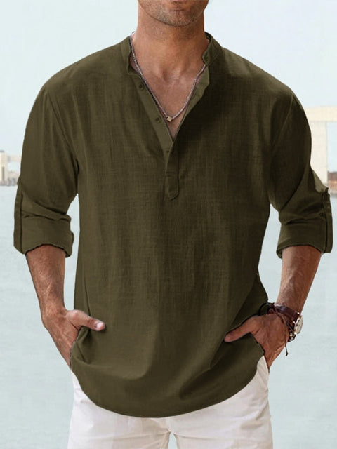 Steve | Breathable Linen Shirt