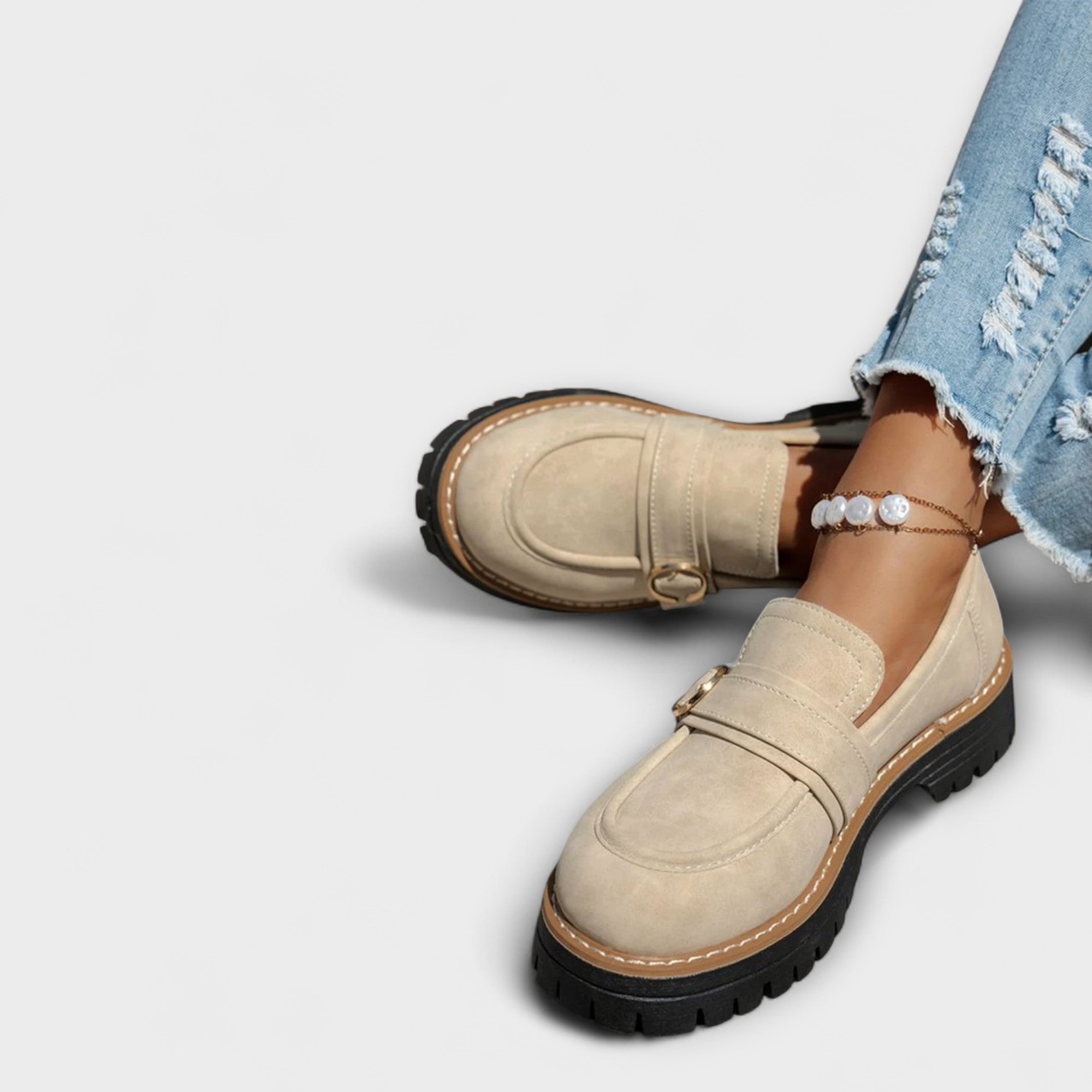 Juliette | Casual loafers with rounded toe