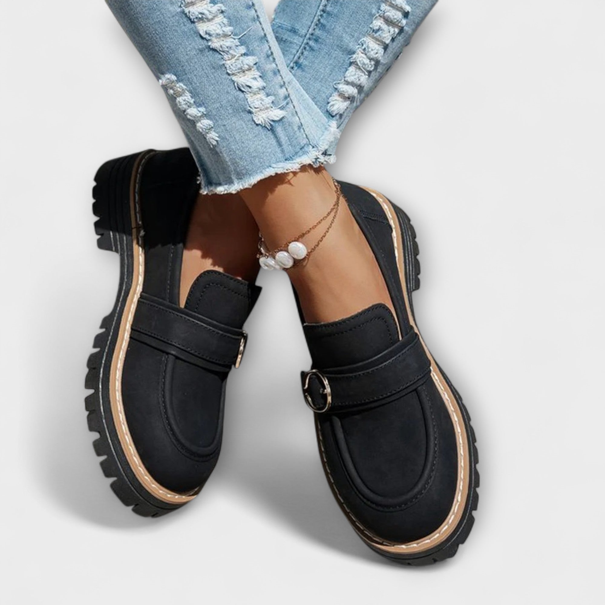 Juliette | Casual loafers with rounded toe