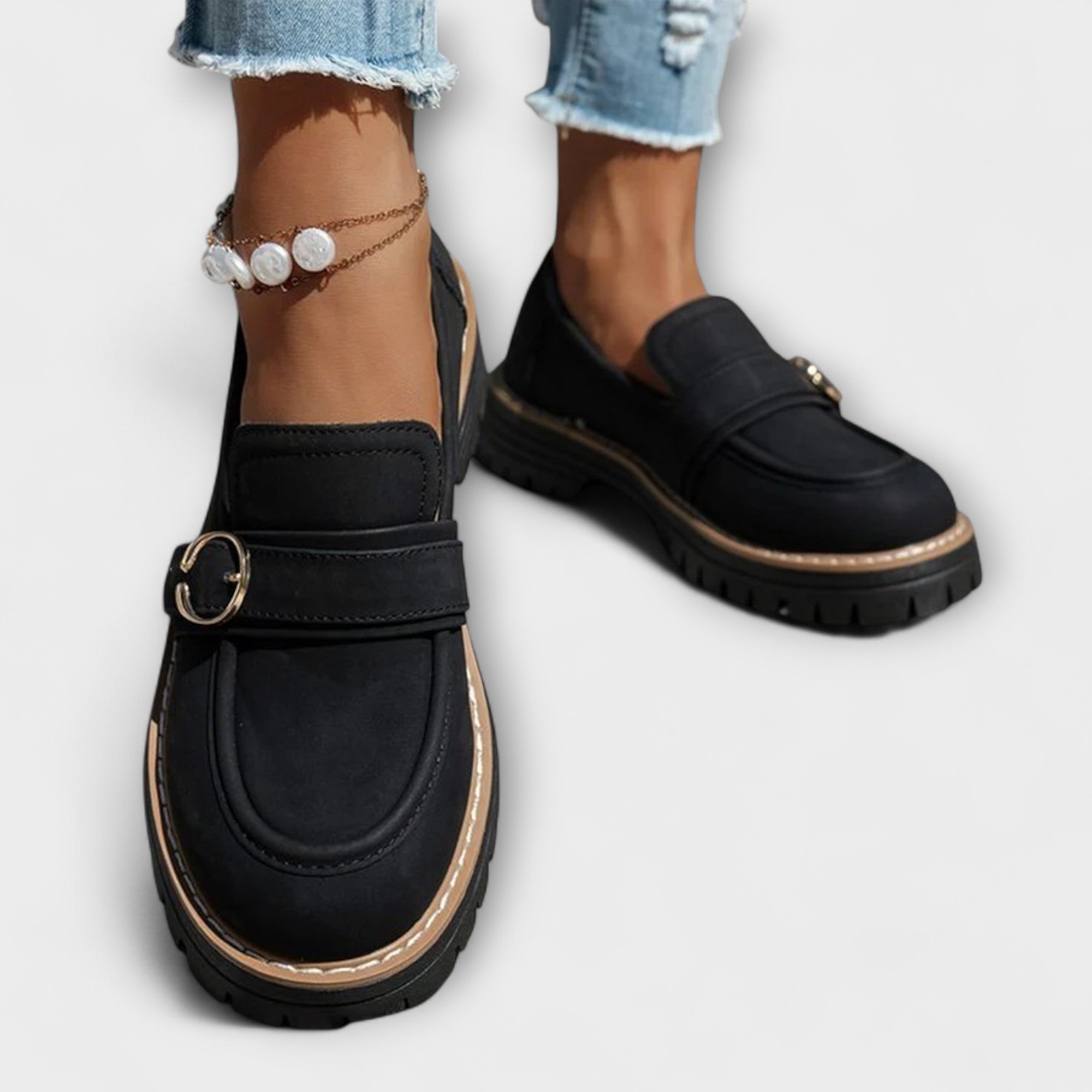 Juliette | Casual loafers with rounded toe