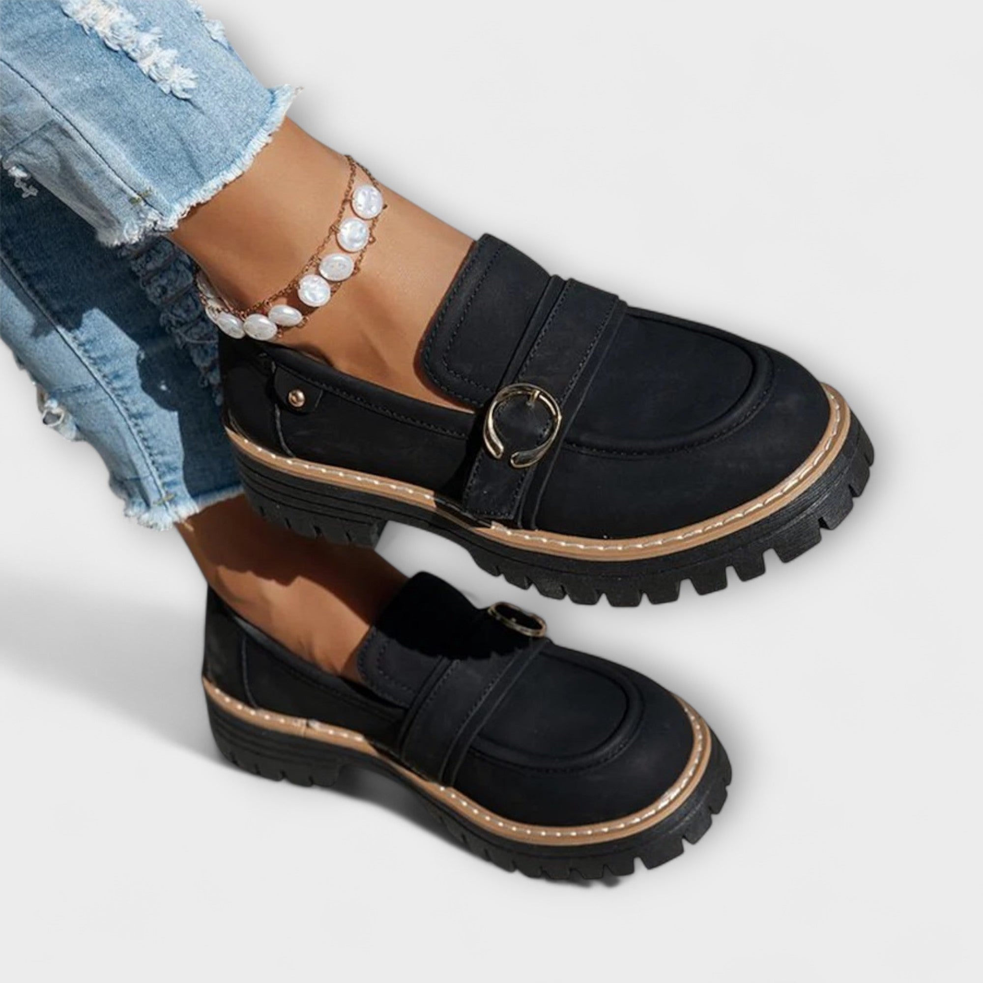 Juliette | Casual loafers with rounded toe