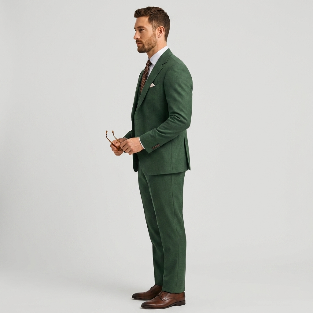 Men's 3-piece Suit With A Tailored Blazer, Vest, And Pants – An Elegant Suit Set For Weddings, Business, And Formal Occasions