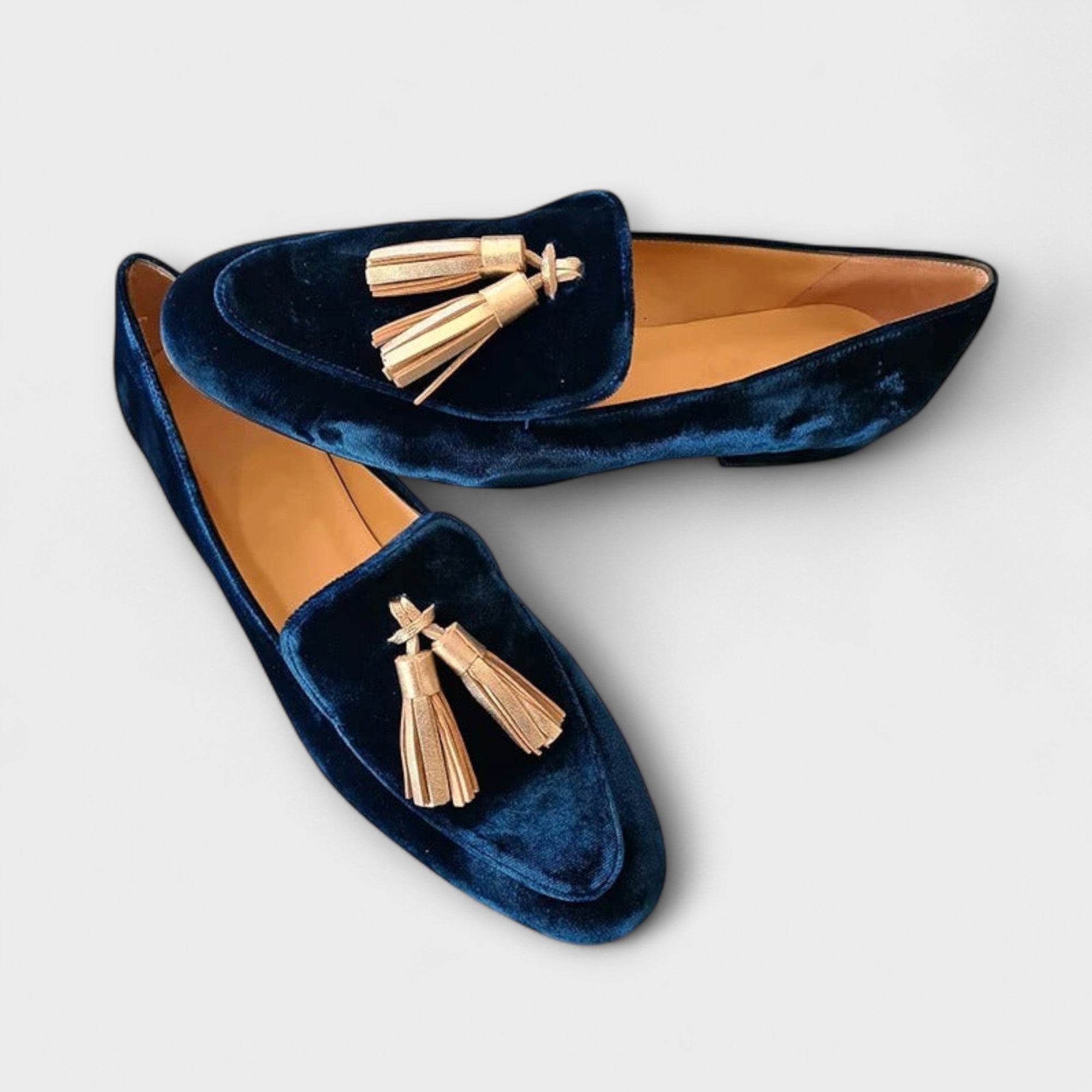 Genevieve | Vintage loafers with inspired fringes