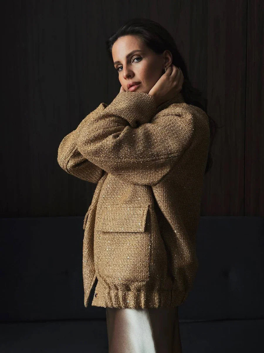 Lisa - Elegant and Shiny Sequin Jacket for Women